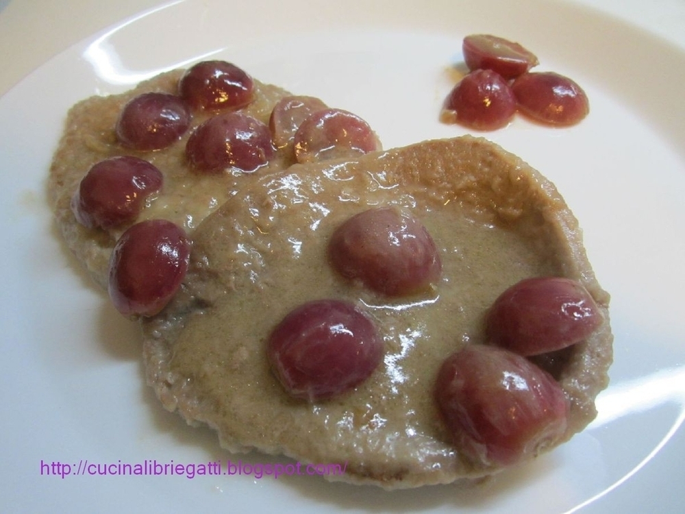 Scaloppine all'uva di Daniela Vietri - Recipefy