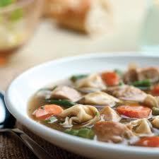 Chicken and Veggie Tortellini Soup (Slow Cooker) of Amy Dotson - Recipefy