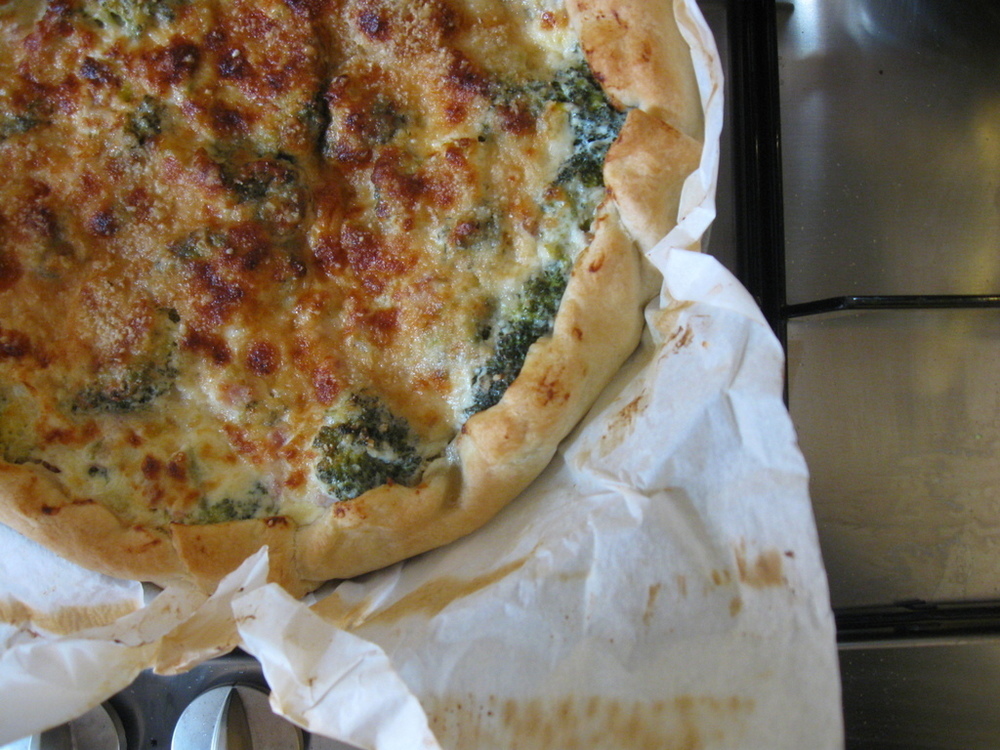 Torta salata con broccoli e pancetta. di Vera - Recipefy