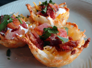 Nested Potato Skins of Lisa Evanoff - Recipefy