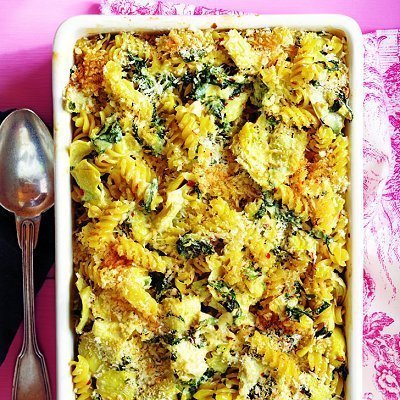 Creamy Spinach and Artichoke baked pasta of Lori McAleer - Recipefy