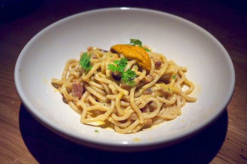 Spaghetti Carbonara of Line Sofie - Recipefy