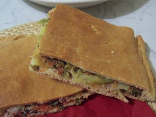 Scacciata con broccoli e salsiccia of Polly - Recipefy