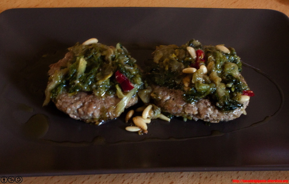 Hamburger con scarola di Il Gigante - Recipefy