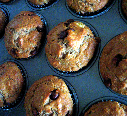 Banana and chocolate chip muffins of Sarah - Recipefy