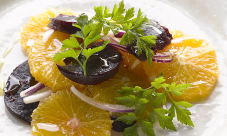 Orange, red onion and beetroot salad of Jasmine DK Shepard - Recipefy