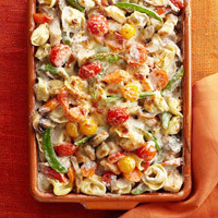 Tortellini and Garden Vegetable Bake of Emilia  - Recipefy