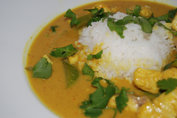 Scratch made Thai Yellow Fish Curry of paddy sears - Recipefy