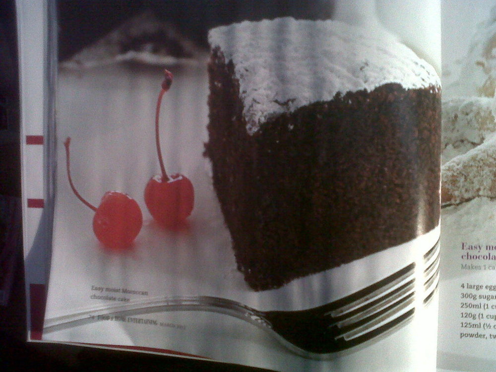 Easy Moist Moroccan Chocolate Cake de Forbidden - Recipefy