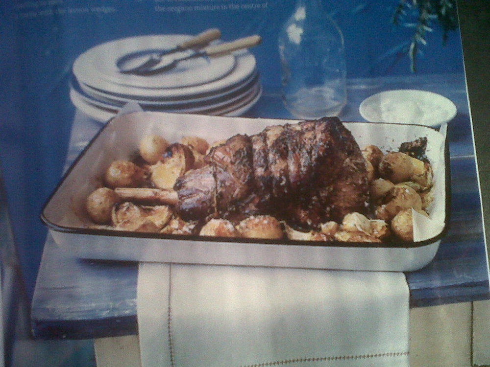 Oregano and Garlic Roasted Lamb de Forbidden - Recipefy