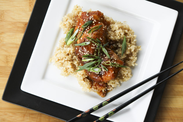 Slow-Cooker Honey Sesame Chicken de Emilia  - Recipefy