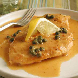 Flourless Chicken Picatta of Emilia - Recipefy