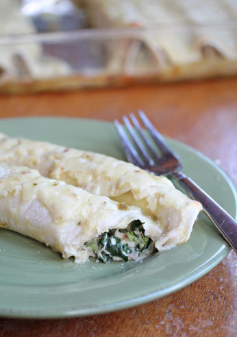Chicken and Spinach Enchiladas de Emilia - Recipefy
