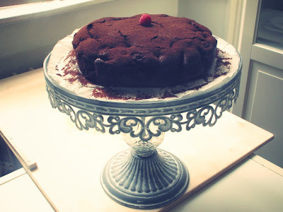 Choco Raspberry Cake di Fede Ñaña - Recipefy