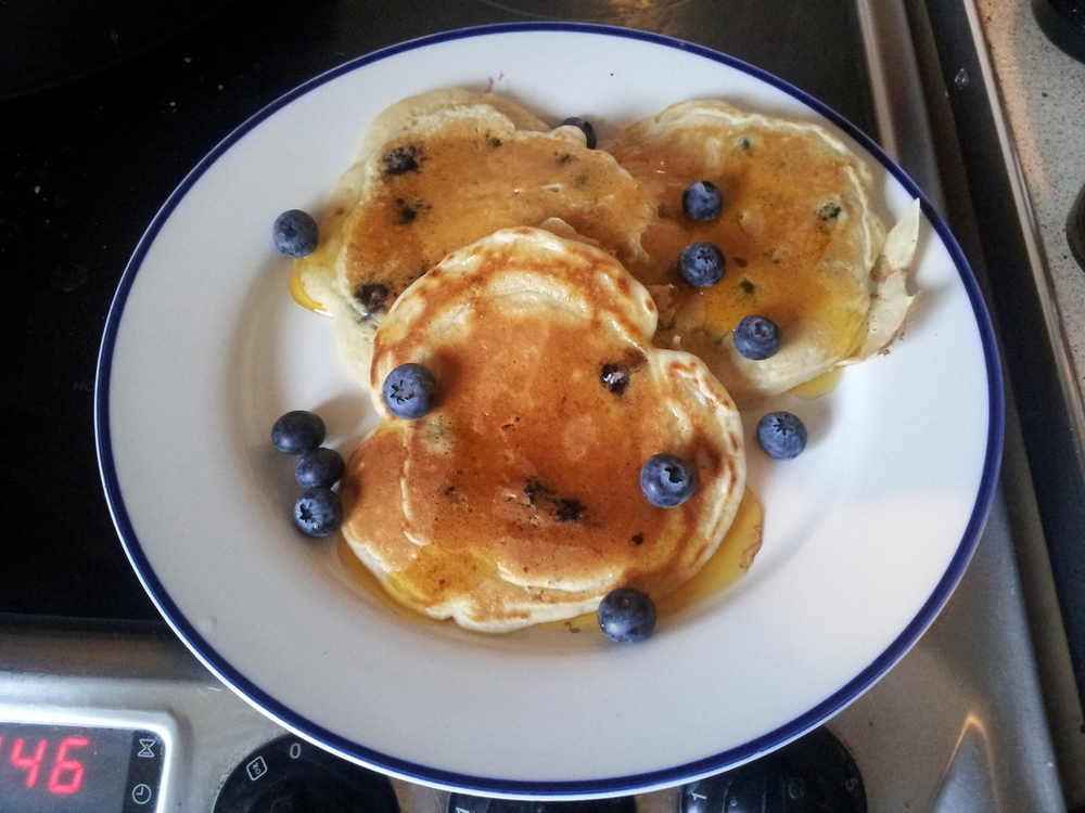 American Blueberry Pancakes of Sonic Sophie - Recipefy