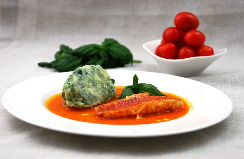 Gnudo in guazzetto di triglia di Katrina Malcolm - Recipefy