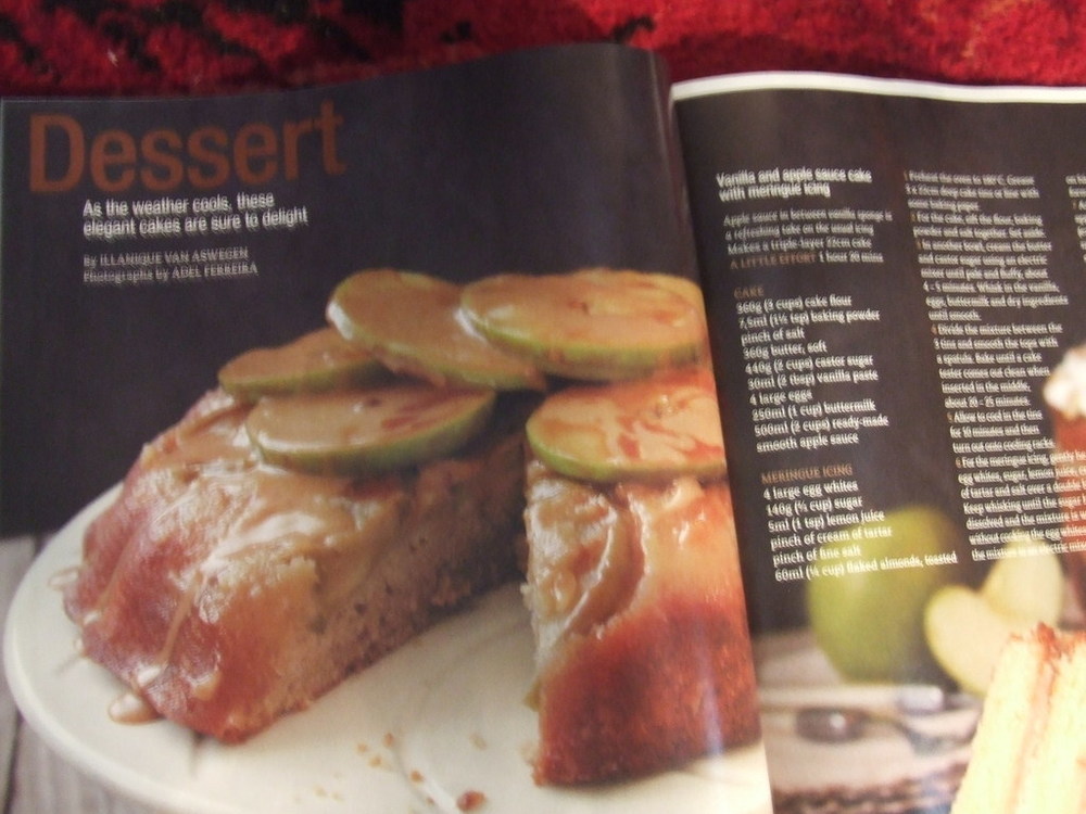 Upside down Apple, Cinnamon and ButterScotch Cake de Forbidden - Recipefy