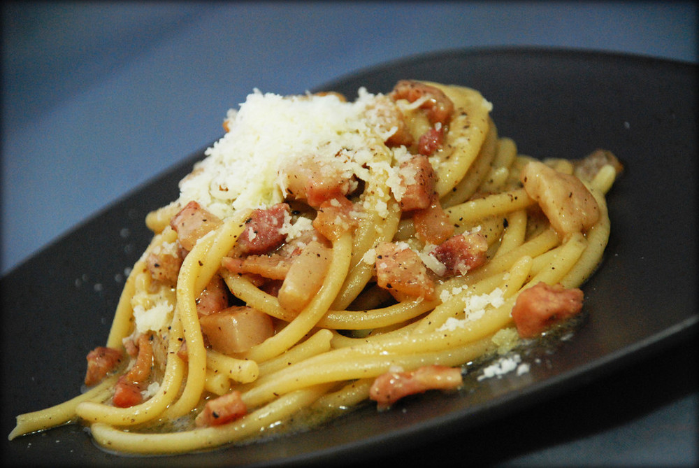 Bucatini alla gricia of Katrina Malcolm - Recipefy