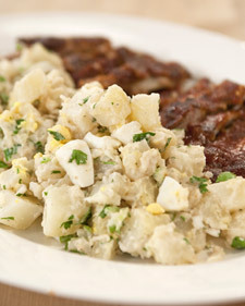 Emeril Lagasse's Warm Potato Salad of Elaine - Recipefy