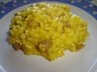 Risotto salsiccia e zafferano of Veronica A. - Recipefy