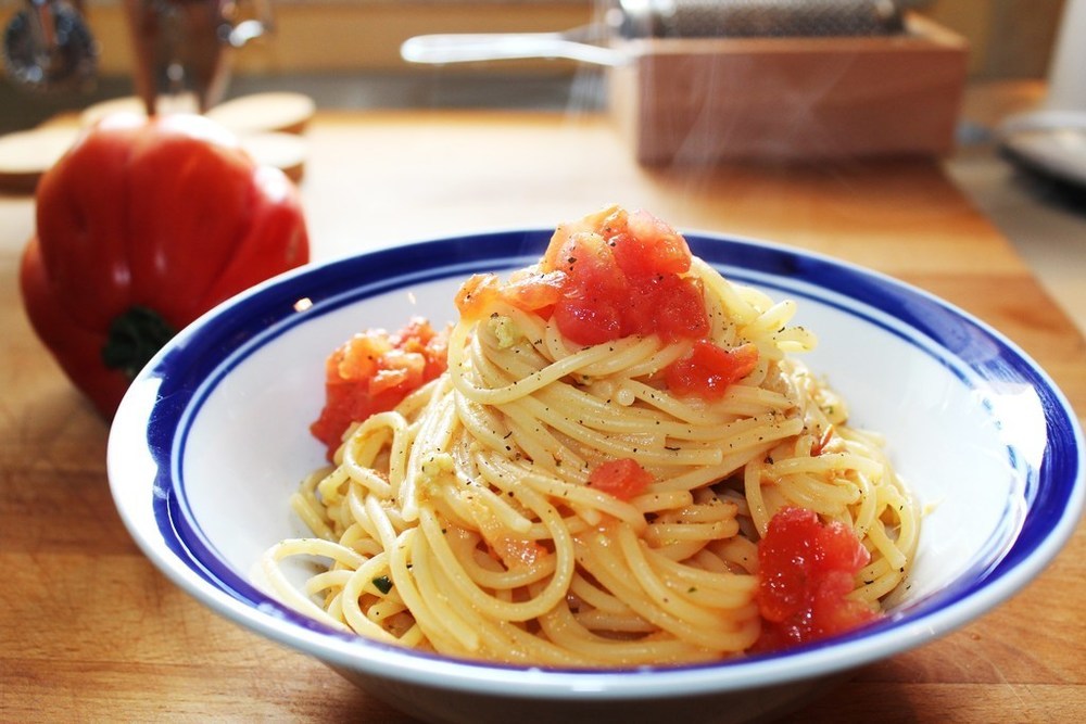 Spaghetti alla crema di bufala de Marika Pretti - Recipefy