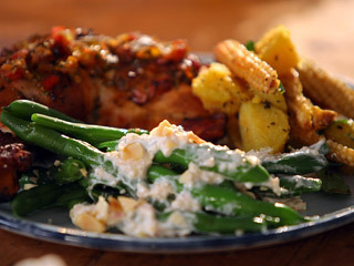 Pollo con guarnición di Emilia Baldovino - Recipefy