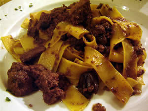 Pappardelle al cinghiale of lucidone - Recipefy