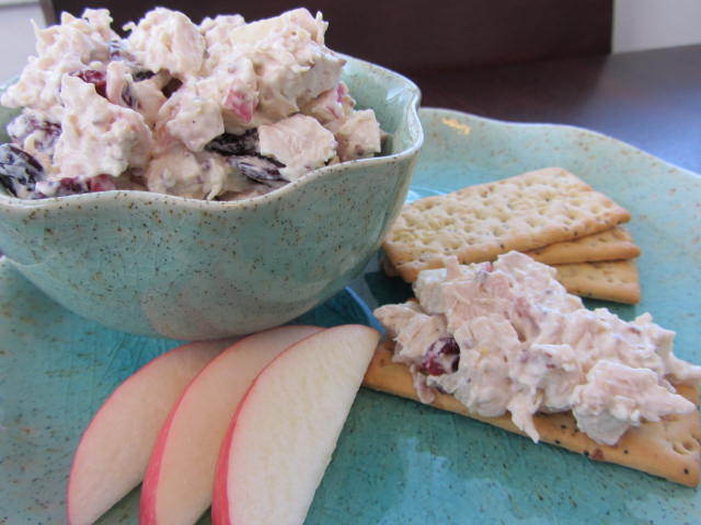 Apple & Cranberry Chicken Salad de Kimberley Barcus - Recipefy