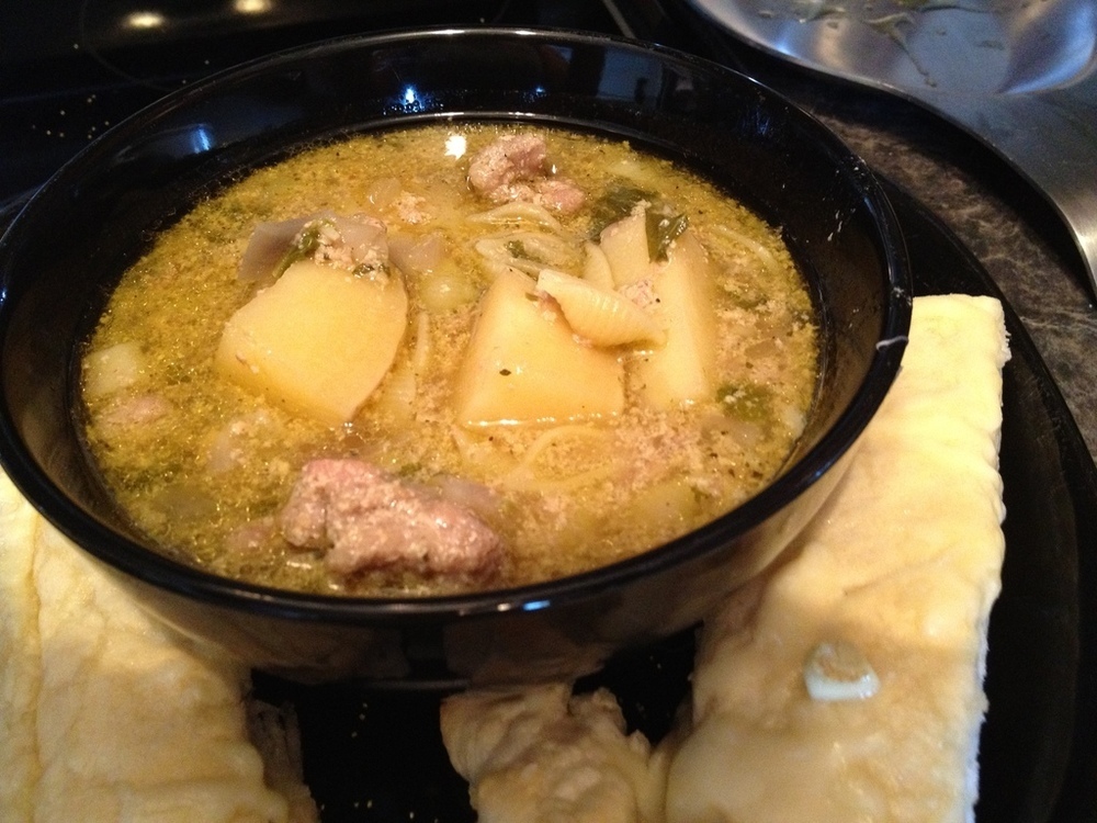 Sausage and Potato Slow Cooker Soup di Becky Isla - Recipefy