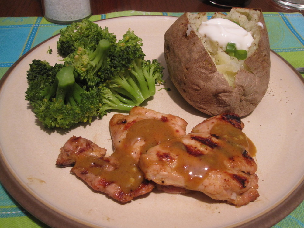 Maple Mustard Chicken Thighs di Michelle - Recipefy