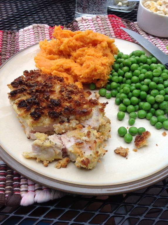 Parmesan Sage Crusted Pork Chops of Michelle - Recipefy