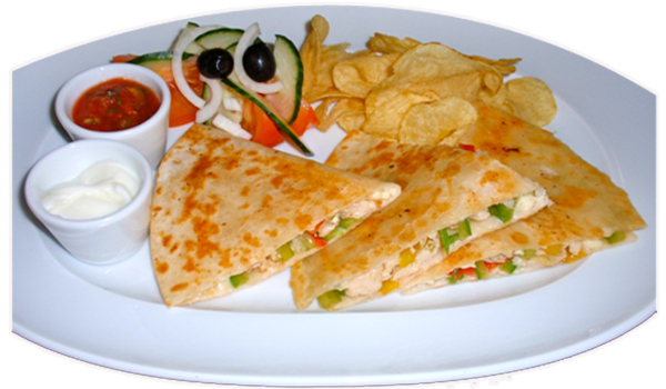 How to Cook with a wow Traditional Chicken Quesadilla Recipe at chefandrecipes.com de Chef Panos - Recipefy