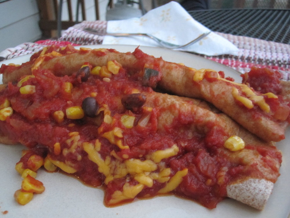 Black Bean, Corn, and Zucchini Enchiladas de Michelle - Recipefy