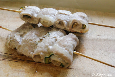 Spiedini alla senape con zucchine of Daniele - Recipefy