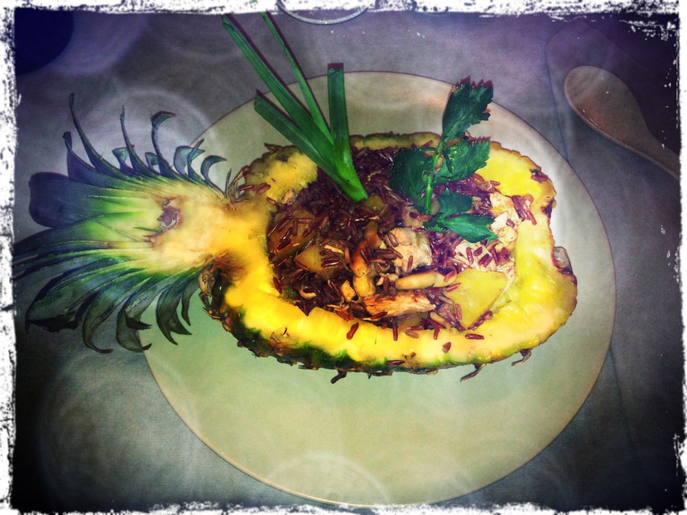Riso Rosso con Ananas Pollo e Anacardi of Vittorio Pavesi - Recipefy