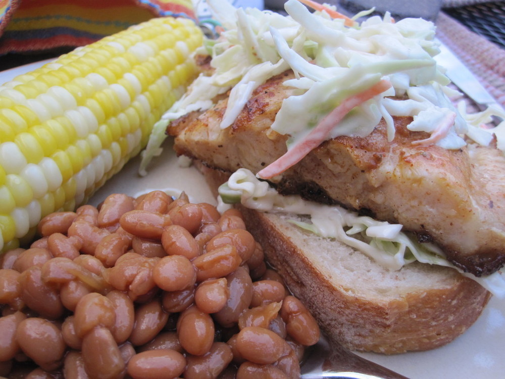 Open Faced Blackened Catfish Sandwiches of Michelle - Recipefy