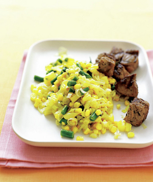 Summer Succotash and Spiced Lamb of Kelly Snyder - Recipefy