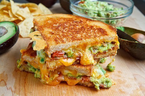 Guacamole Grilled Cheese Sandwich of Emilia - Recipefy