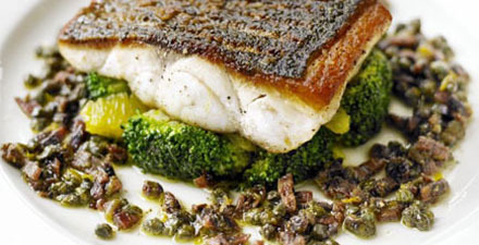 Pan Fried Sea Bass di Jay Dowd - Recipefy