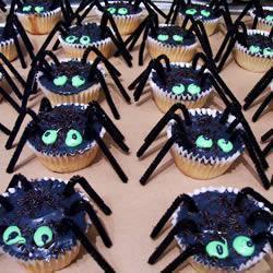 Haloween spider fairy cakes of Sarah Elliott - Recipefy