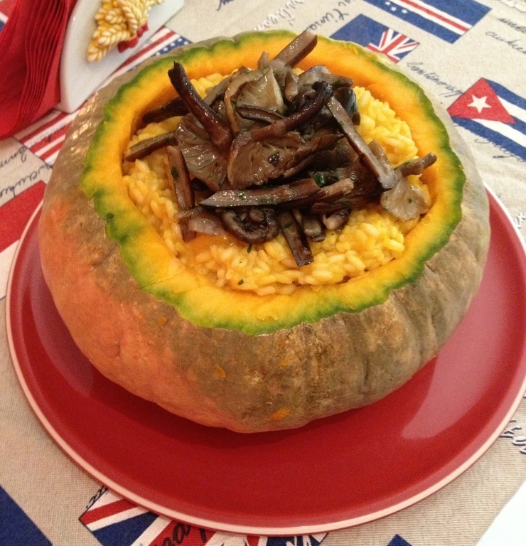 Risotto Zucca e Chiodini di Vittorio Pavesi - Recipefy