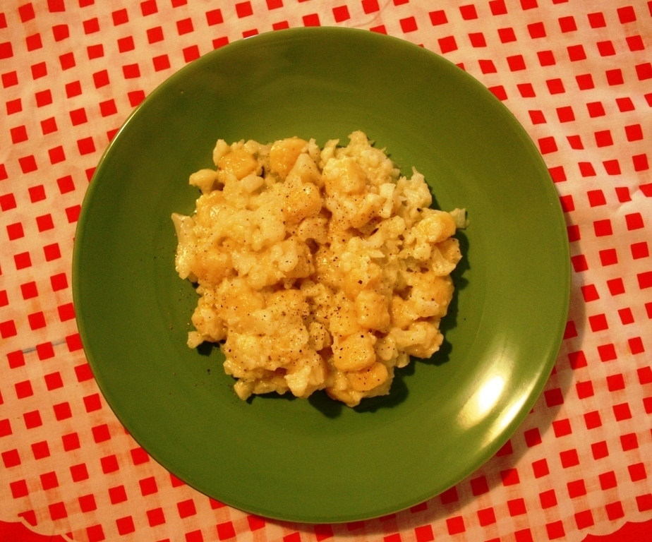 Gnocchi di patate con cavolfiore e gorgonzola of Federica - Recipefy