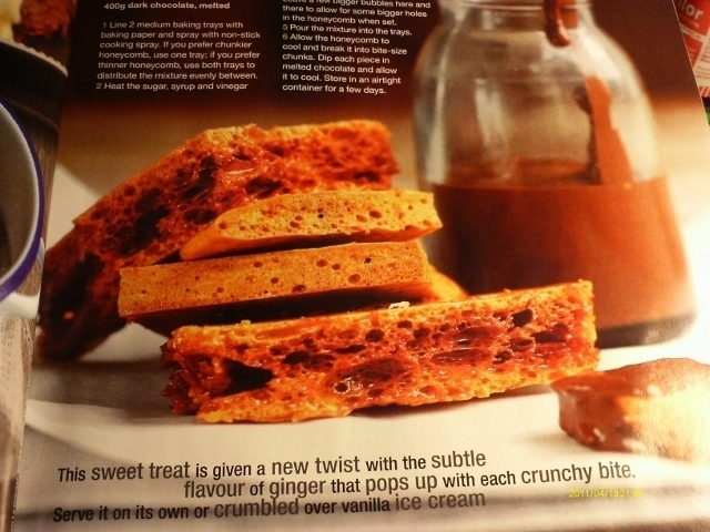 Ginger and Dark Chocolate honeycomb de Forbidden - Recipefy
