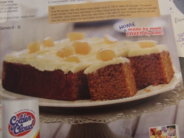 Gingerbeer cake de Forbidden - Recipefy