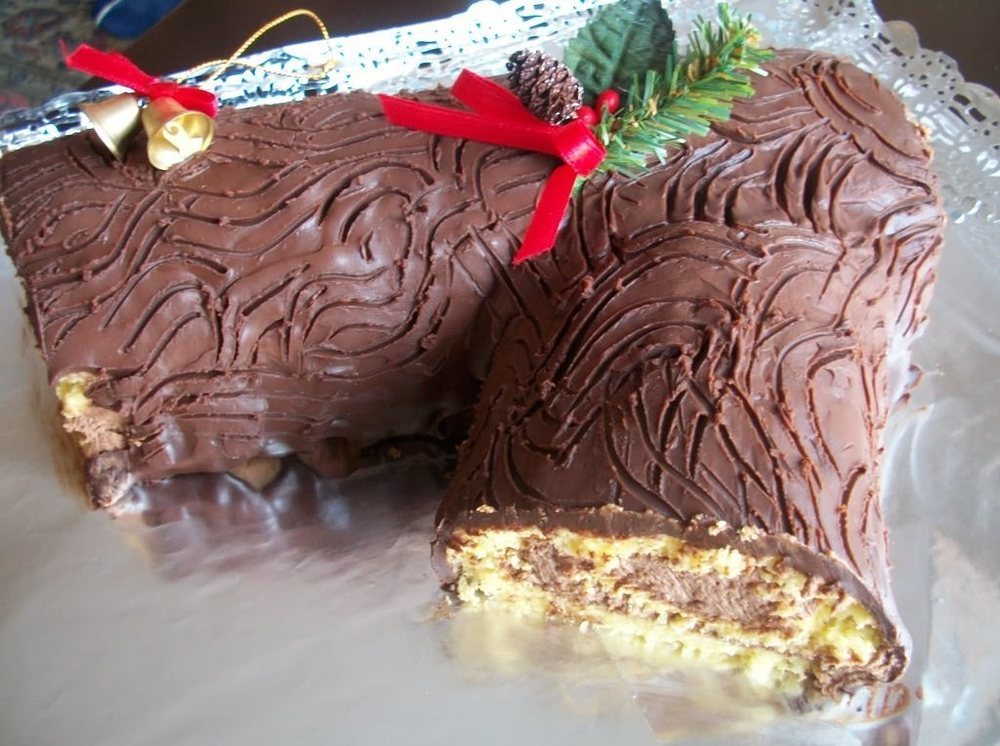 Tronco de Navidad con ganache di Sonia f.g. - Recipefy