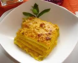 Lasagna con zucca e rucola of Marinella - Recipefy