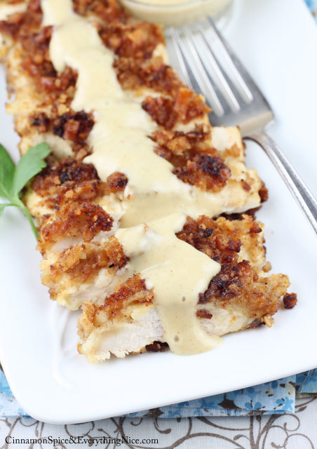 Honey Mustard Pretzel Chicken di Emilia - Recipefy