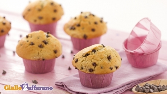 Muffin con gocce di cioccolato di Sara Calabrese - Recipefy