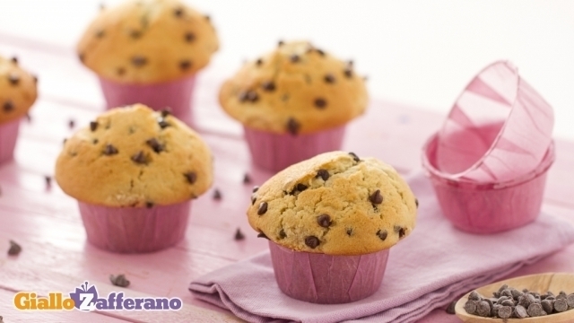 Muffin con gocce di cioccolato de Sara Calabrese - Recipefy