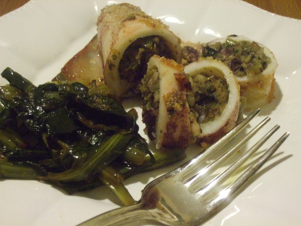 calamari ripieni con catalogna of fede - Recipefy